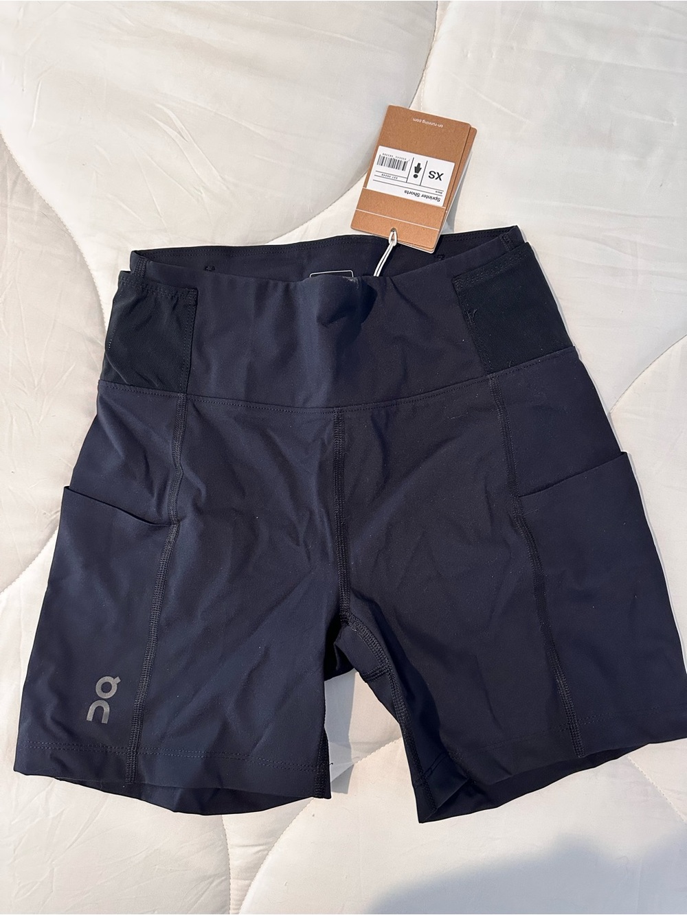 On Running Sprinter Short Women's Black Performance Shorts